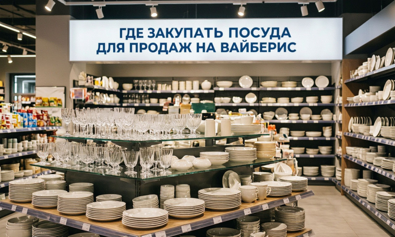 Где закупать посуду для продаж на Wildberries: поставщики и экономика